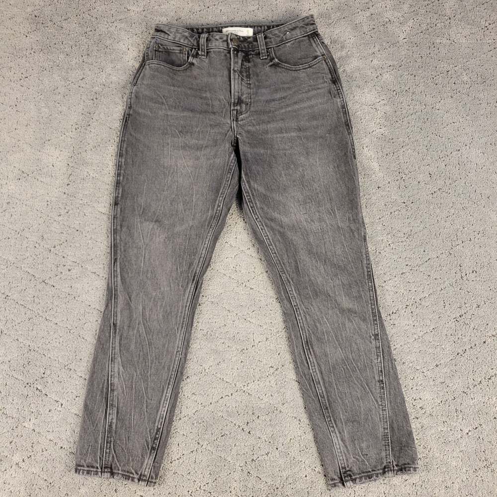 Abercrombie & Fitch‎ Jeans Womens 4S Black Skinny High Rise Curve Love Stretch